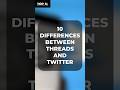 Difference Between Threads & Twitter!! #threads #twitter