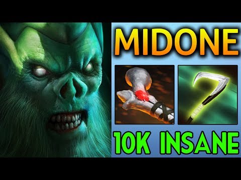 MidOne Dota 2 [Necrophos] 10k MMR Insane with Atos