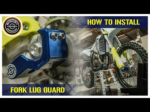 How To Install | Bullet Proof Designs Fork Lug Guard | 2020 Husqvarna FX450