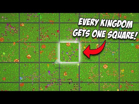 I Forced 100 Kingdoms To Fight Over A GIANT Grid! - Worldbox