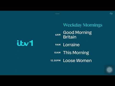 NEW ITV1 Lineup menu 2022