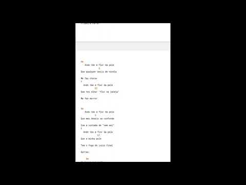 Flor de Azeviche (menos só) - Zeca Baleiro