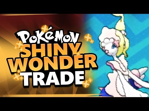 POKEMON SHINY WONDER TRADES! - Pokemon Sun and Moon Shiny Wonder Trade - Shiny Pokemon!