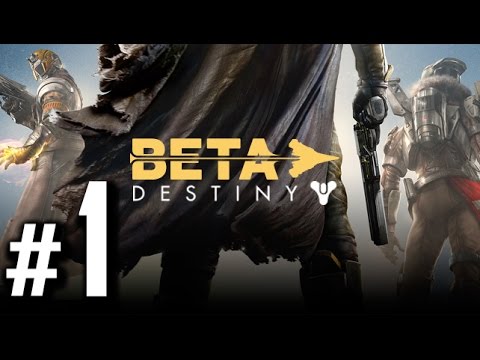 Destiny Beta Gameplay Walkthrough PS4 HD - Intro - Part 1 [No Commentary]