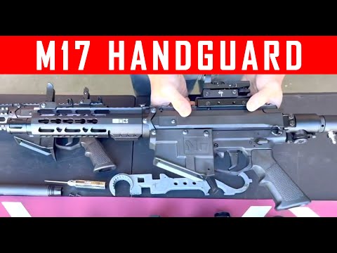 Valken M17 Milsig M17 Paintball Gun Handguard and Installation For Custom Paintball Guns #MCS