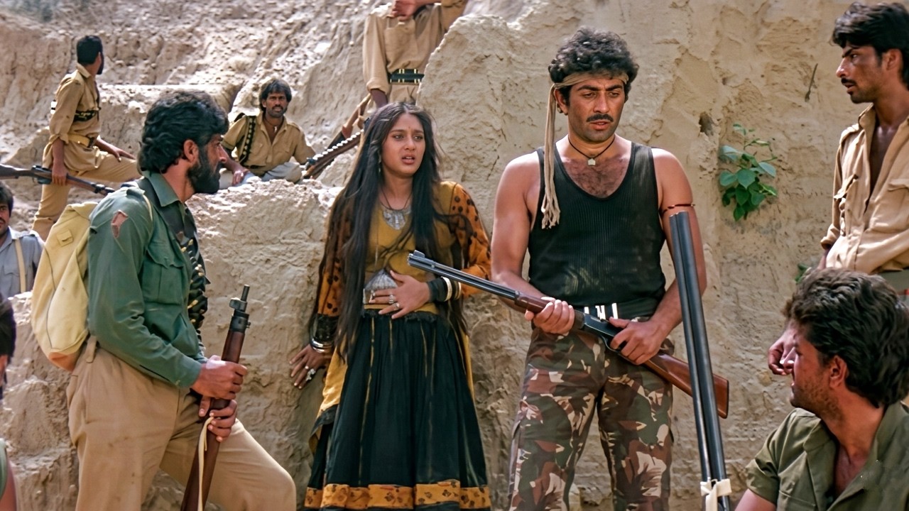 जब Sunny Deol और डाकुओं को पीने का पानी तक नसीब नहीं हुआ | Dacait Movi