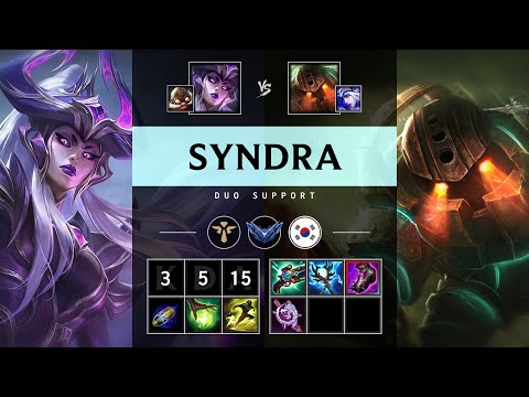 Syndra Support vs Nautilus - KR Diamond Patch 25.12