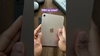 Would You Pick the iPad Mini?