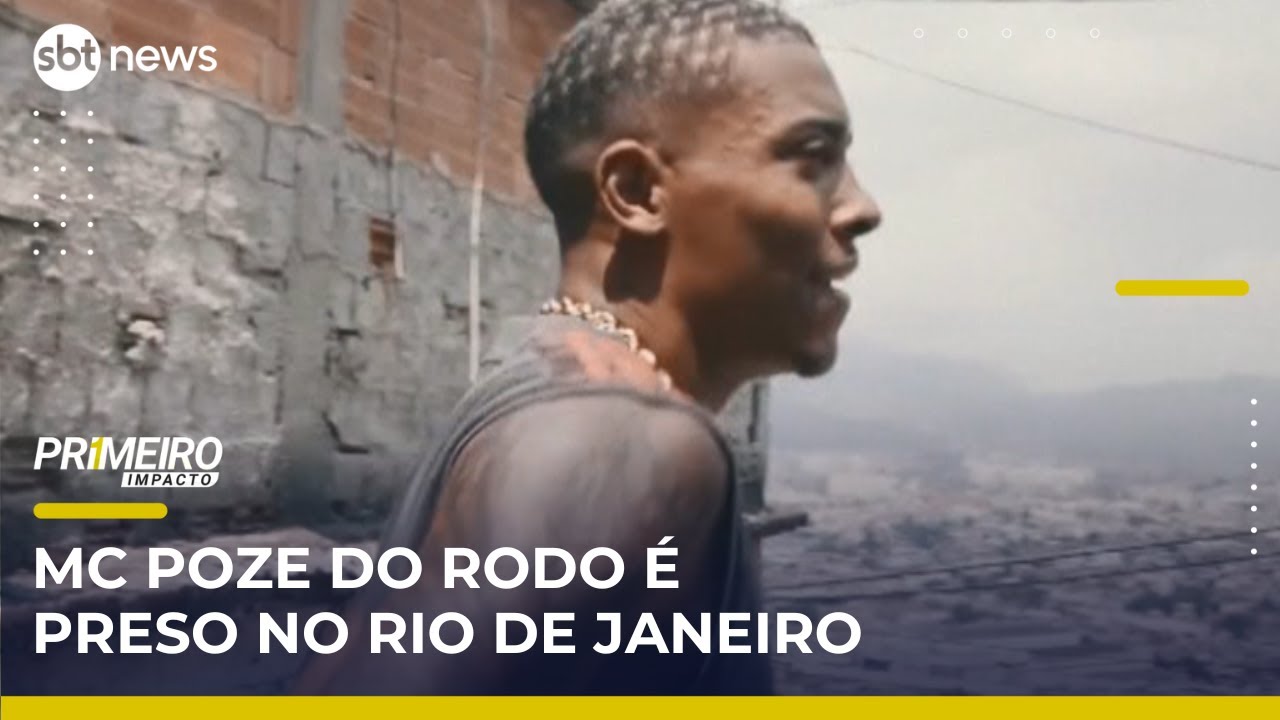 MC Poze do Rodo é preso por envolvimento com facção criminosa no RJ | Primeiro Impacto (29/05/25)