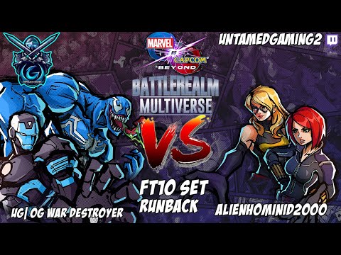 MVCI Beyond BattleRealm Multiverse - UG| OG War Destroyer VS AlienHominid2000 FT10 Set Runback