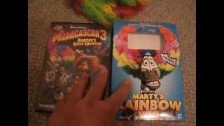 Madagascar 3: Europe's Most Wanted - DVD + Rainbow Wig Unboxing!!! (Plus Shout-Out)