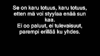 Raappana - Karu totuus lyrics