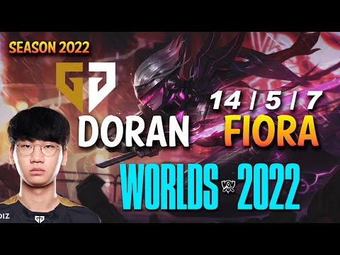 Gen Doran FIORA vs JAX Top - NA Ranked - WORLDS 2022