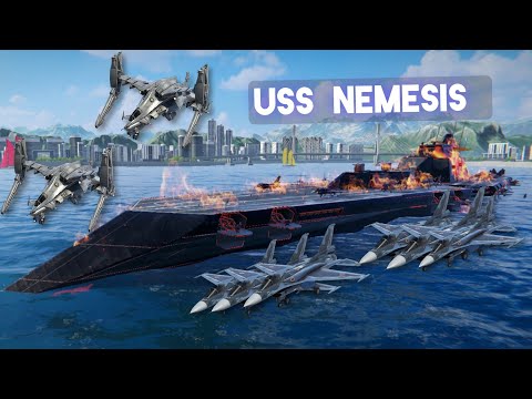 Uss Nemesis -  F-2 Super Kai &  2x CH-1 ☠️ - Modern Warships