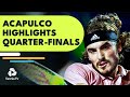 New No.1 Medvedev, Nadal & Tsitsipas Seek Semi-Final Spot | Acapulco 2022 Quarter-Final Highlights