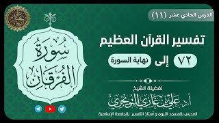 صورة 11 تفسير سورة الفرقان | آية 72 إلى نهاية السورة | تفسير ابن كثير