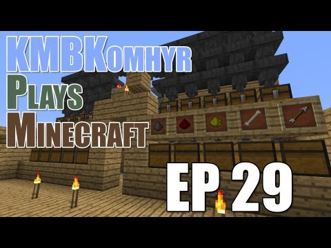 KMBKomhyr Plays Minecraft - EP29 - Witch Chest? This Chest!