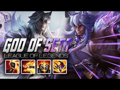 SETT MONTAGE - GOD OF SETT | Ez LoL Plays [60 FPS]