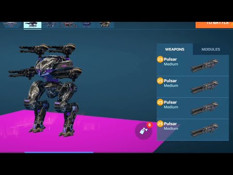 WILL THE LEECH BE META AGAIN? BUFFED PULSARS ARE OP! (War Robots Test Server)