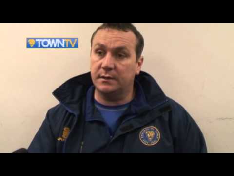 Micky Mellon pre Cambridge United home 14/15 - Town TV