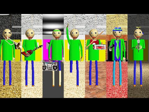 Everyone is Baldi's 7 Musical's Mods - ALL PERFECT!