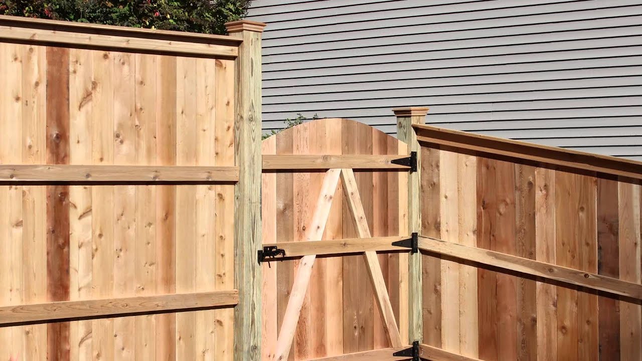 carter fence: wood fence
