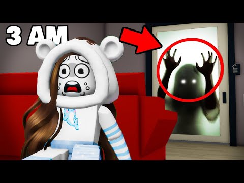 ALLE 3 DI NOTTE NELLA CASA PIU' INFESTATA DI BROOKHAVEN ROBLOX!