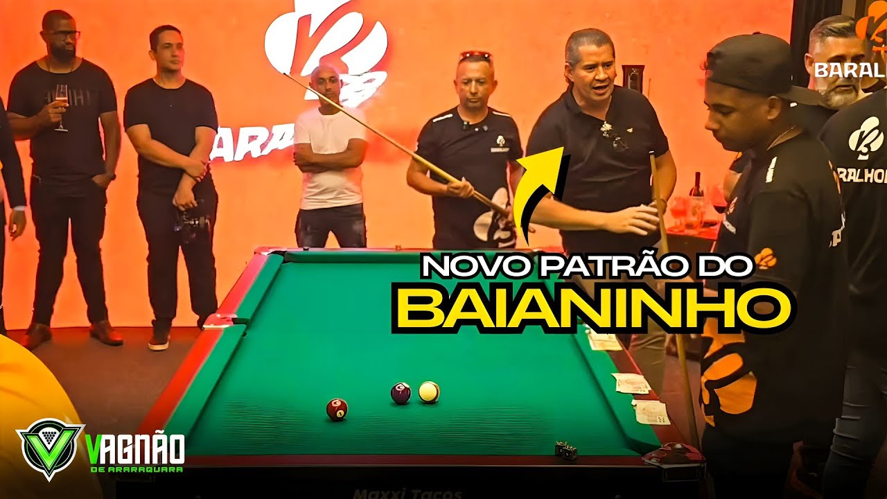 BAIANINHO X MAYCON O INÍCIO DO JOGO QUE SÉRIA O MAIOR DESAFIO JÁ VISTO