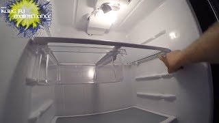 How to Remove Newer GE Refrigerator Cheese Drawer and Adjust Shelf Height Position