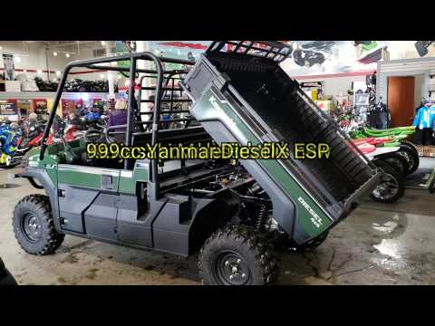 Kawasaki Mule Pro DX Yanmar Diesel Powered Beast!