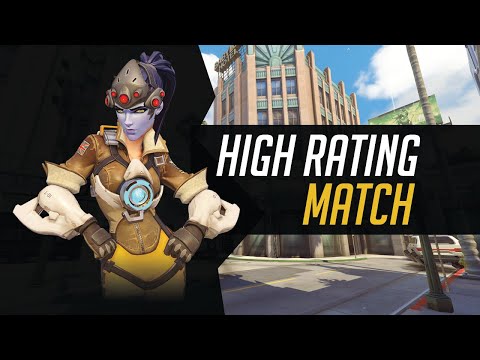 Overwatch - Kabaji Plays Widowmaker and Tracer on High SR Match