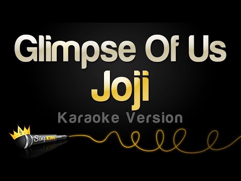 Joji - Glimpse Of Us (Karaoke Version)