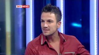 Peter Andre stops interveiw with Kay Burley on Sky News After Questions on his children and adoption