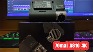 70mai Dash Cam 4K A810 - відео 1