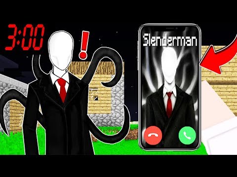 GECE 03:00'TE SLENDERMAN BENİ ARIYOR - Minecraft
