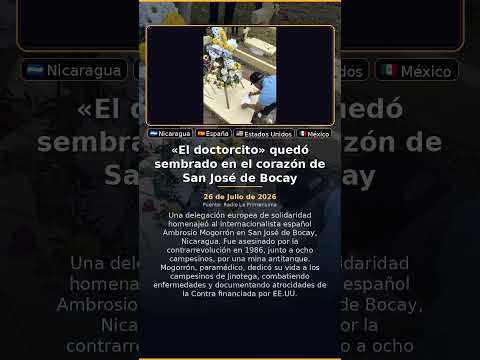 «El doctorcito» quedó sembrado en el corazón de San José de Bocay