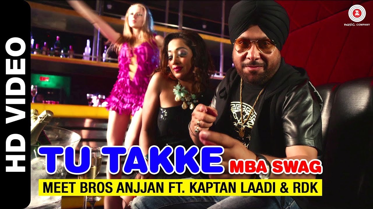 Tu Takke Mba Swag (Remix) Lyrics | Dharam Sankat Mein | Kaptan Laadi, Meet Bros Anjjan | Meet Bros Anjjan
