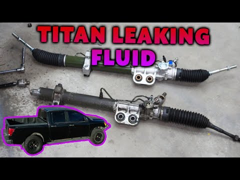 Nissan Titan Steering Rack Replacement + New Wheels
