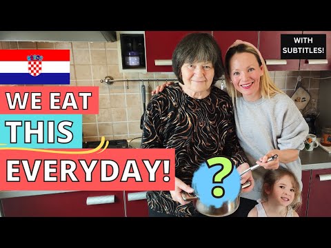 A day cooking with my CROATIAN in-laws! Baka's SOUP & Dida's SURPRISE recipe!