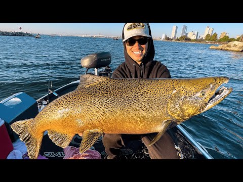 EPIC FLOAT FISHING SKEIN For King Salmon In DOWNTOWN Milwaukee!!