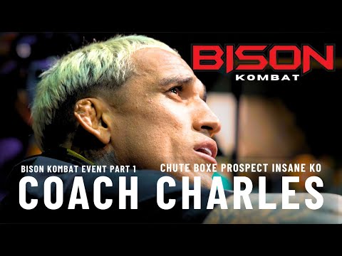 CHARLES OLIVEIRA COACHES CRAZY FIGHT NIGHT IN BRAZIL | BISON KOMBAT EVENT PART 1 |