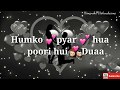 Zindagi Ki Neendon Ki Subah Ishq Hai Whatsapp Stauts BestLove Channel