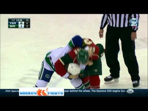 Derek Dorsett vs. Kyle Brodziak