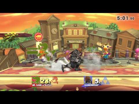 Ganondorf (Doublestep) vs Sableduogaming (Mr. Game and Watch) 4