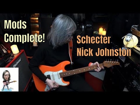Schecter Nick Johnston -  Mods Complete!