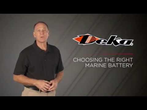 Choosing the Right Marine Battery