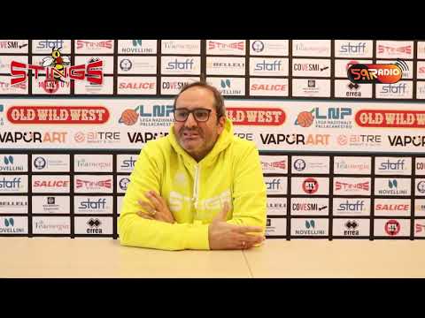 Pre-partita Old Wild West Udine - Staff Mantova con coach Di Carlo e Laganà