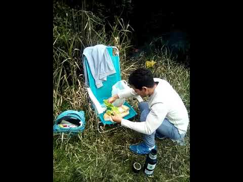 tarde de pesca y bromas arroyo las Tunas durazno