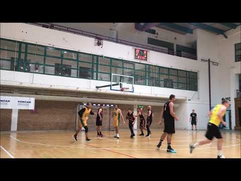 CroHoops Division III 2020-21, Rnd.5 - Lovro Markočić (Slobosonics) Highlights vs. Arkham