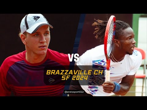 Brazzaville Challenger 2024 SF: Filip Cristian Jianu [1] vs. Eliakim Coulibaly [7] Highlights